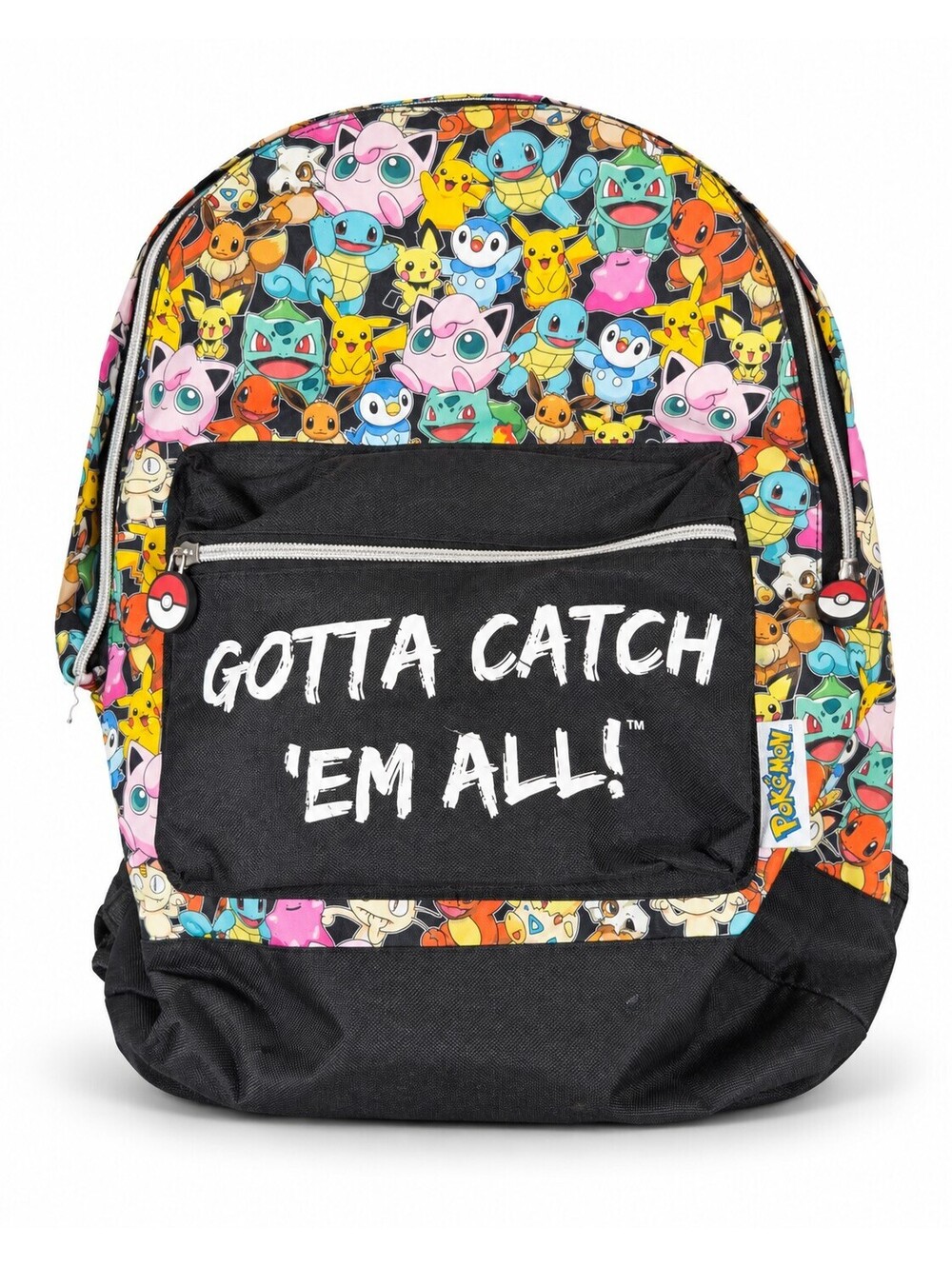 Pokémon Gotta Catch Em All Character Print Backpack Pikachu Nintendo
